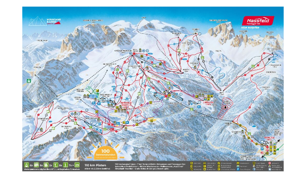 Nassfeld Piste Map