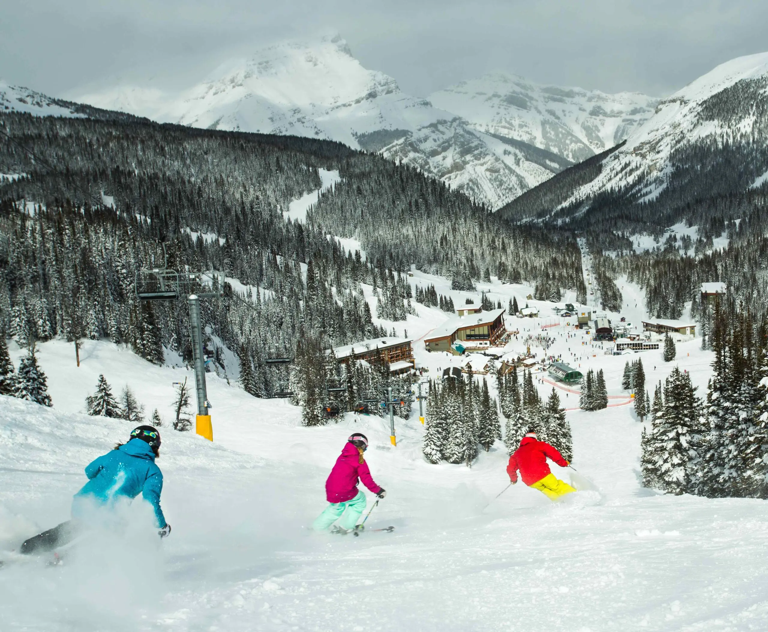 Ski, Banff, Lake Louise, Sunshine Village,
