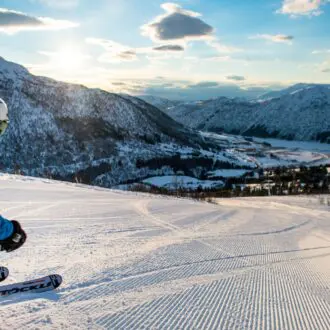 Myrkdalen, Norway Ski slope