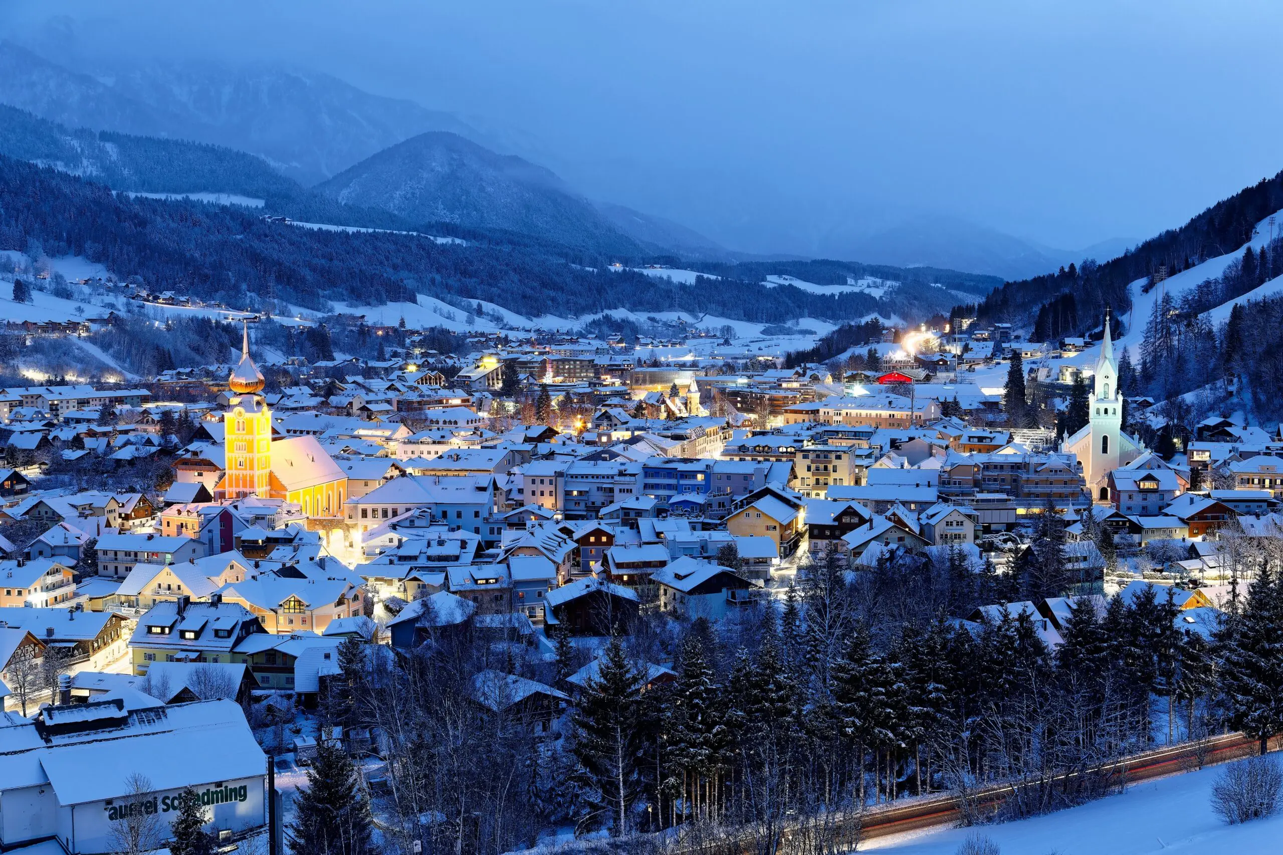 Evening in Schladming