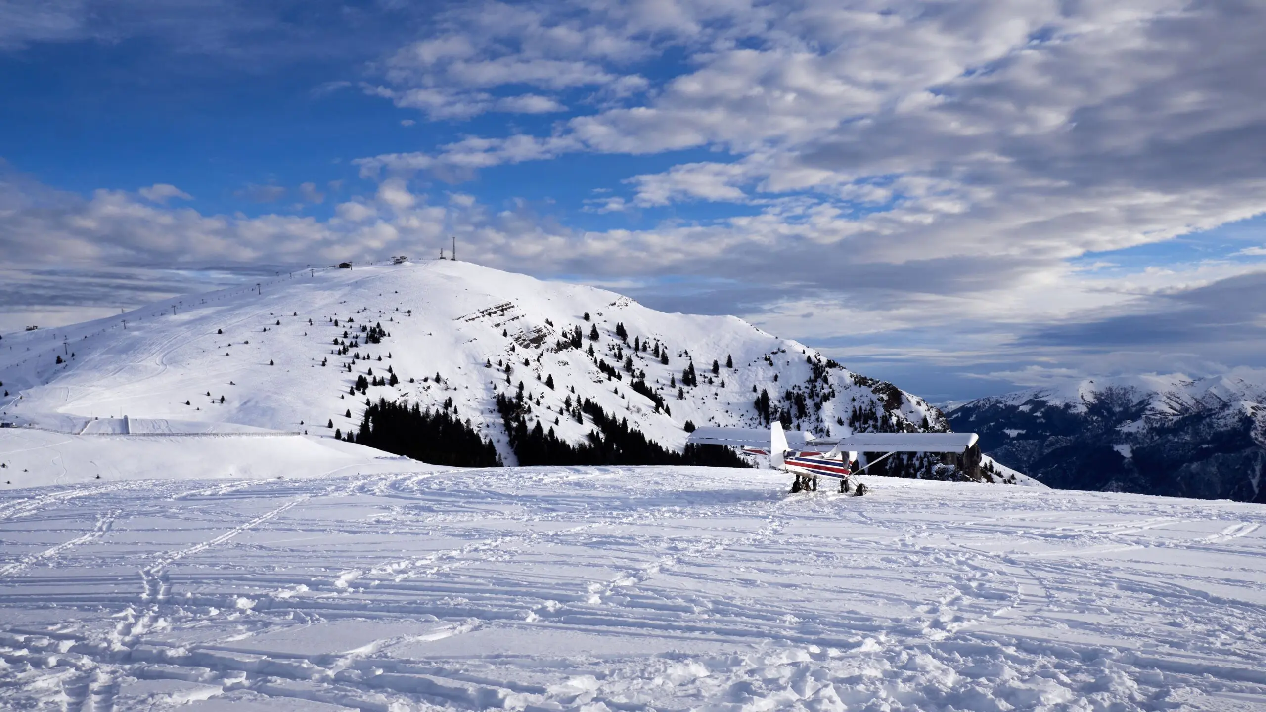 Monte Pora covered snow