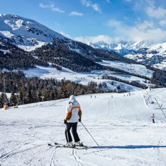 Pila Mountains Ski Slopes
