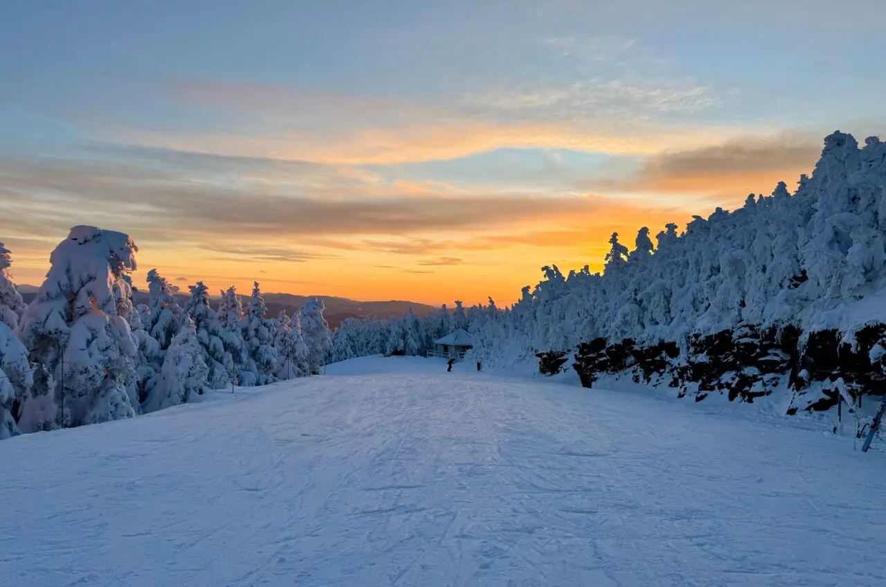 View from the Top of the K1 Gondola at Killington Resort