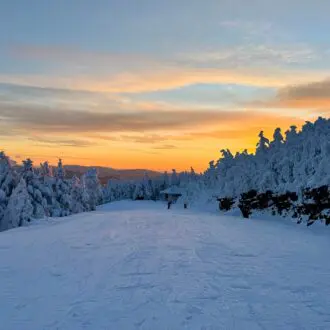 View from the Top of the K1 Gondola at Killington Resort